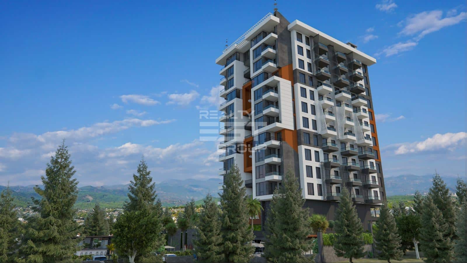 Пентхаус, Алания, в районе Махмутлар, 1+1, 50 м², от застройщика - фото 8