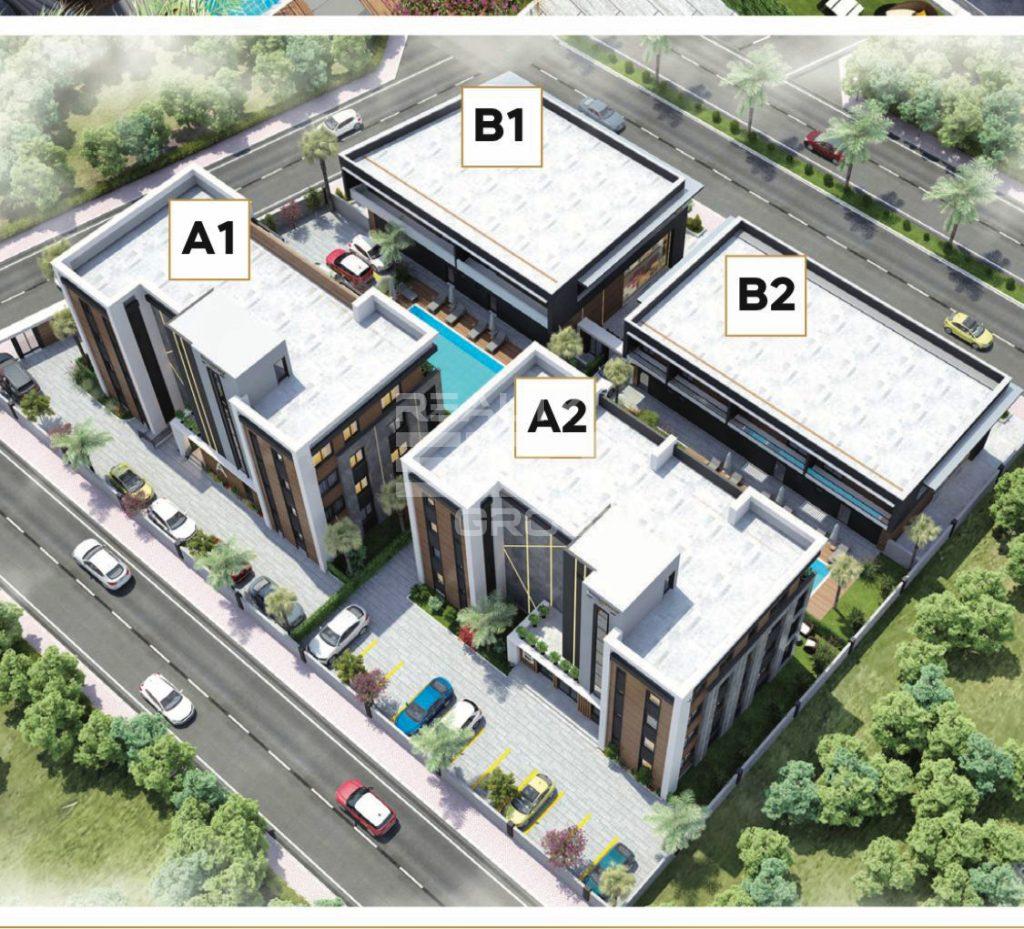 Квартира, Анталия, в районе Алтынташ, 1+1, 2+1, 65-87 м², от застройщика