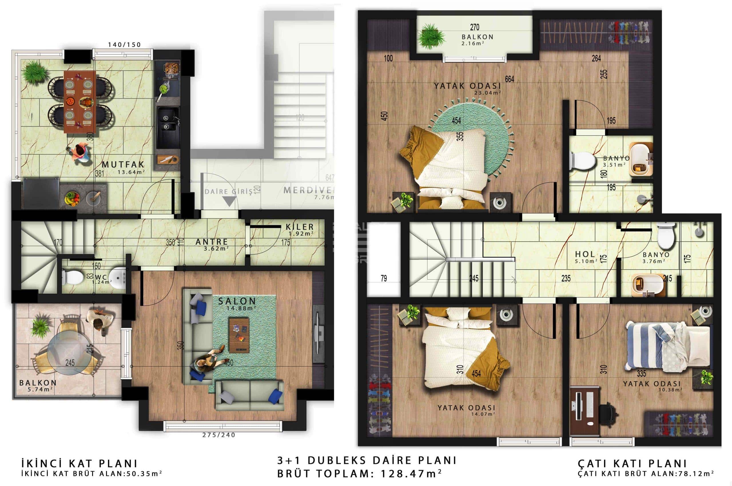 Квартира, Кемер, 1+1, 3+1, 48-207 м², от застройщика - фото 13