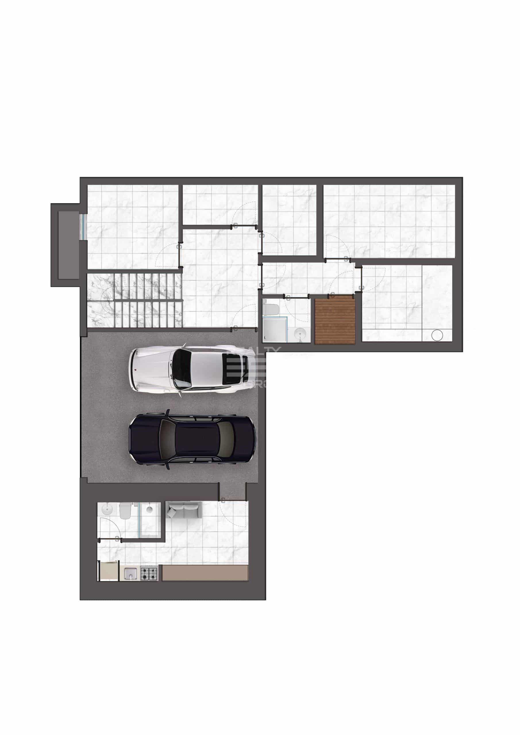 Вилла, Анталия, в районе Дошемеальты, 4+1, 477-510 м², от застройщика - фото 14