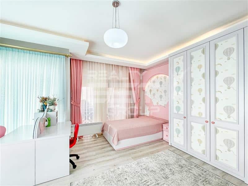 Дуплекс, Алания, в районе Оба, 3+1, 159 м², от собственника - фото 11