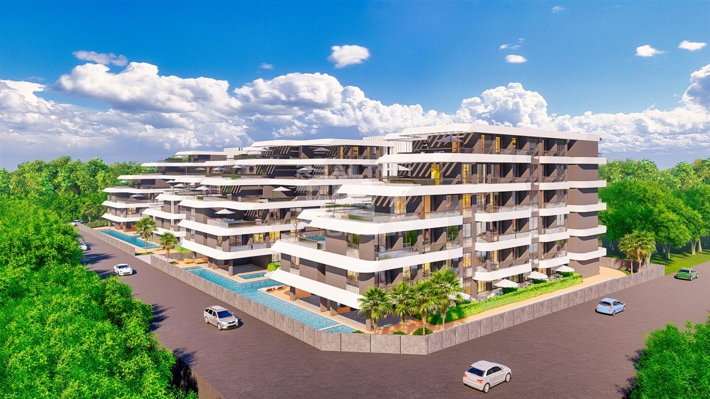 Квартира, Анталия, в районе Алтынташ, 1+1, 2+1, 90-165 м², от застройщика - фото 4