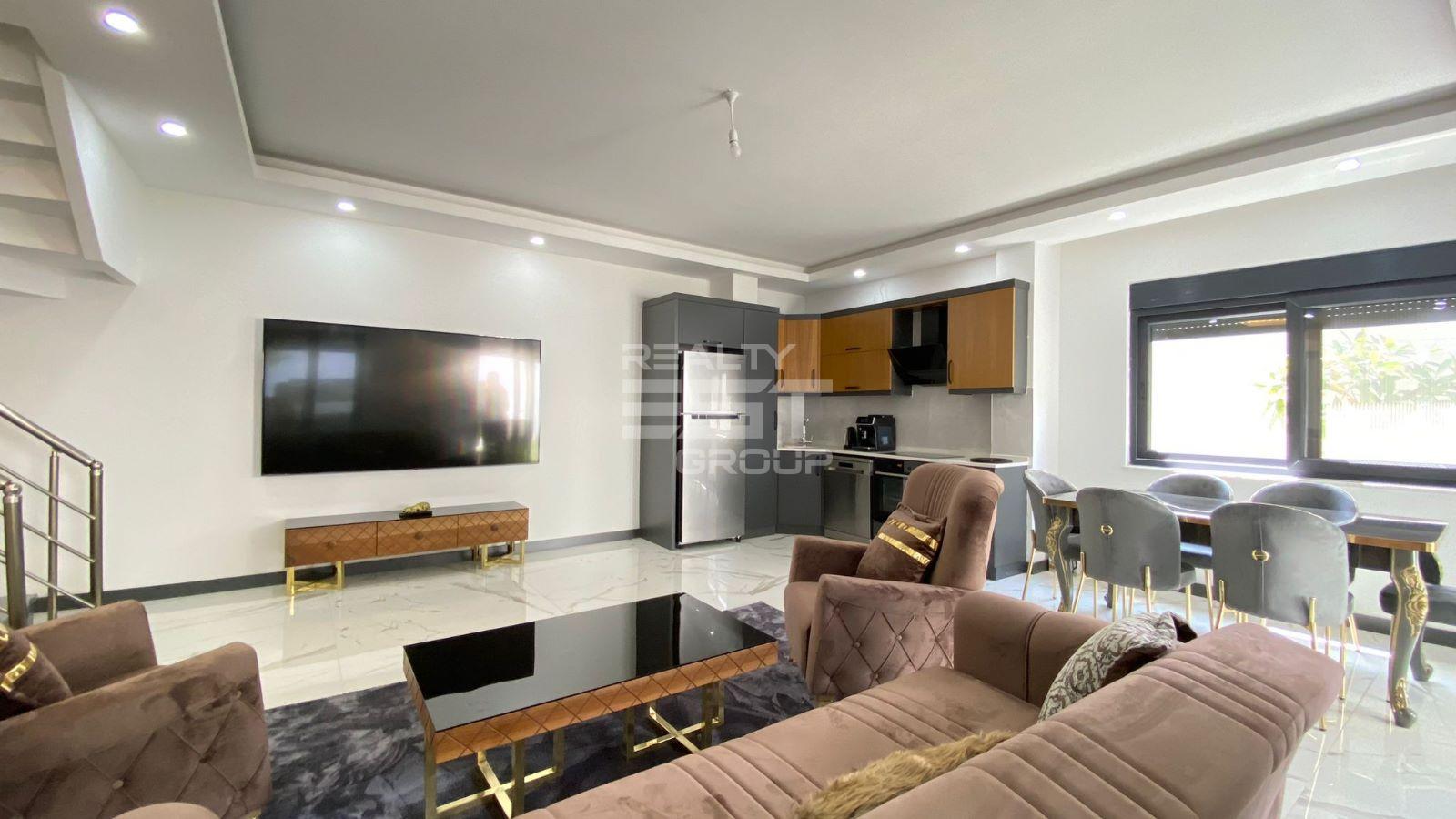 Дуплекс, Алания, в районе Оба, 3+1, 140 м², от собственника - фото 12
