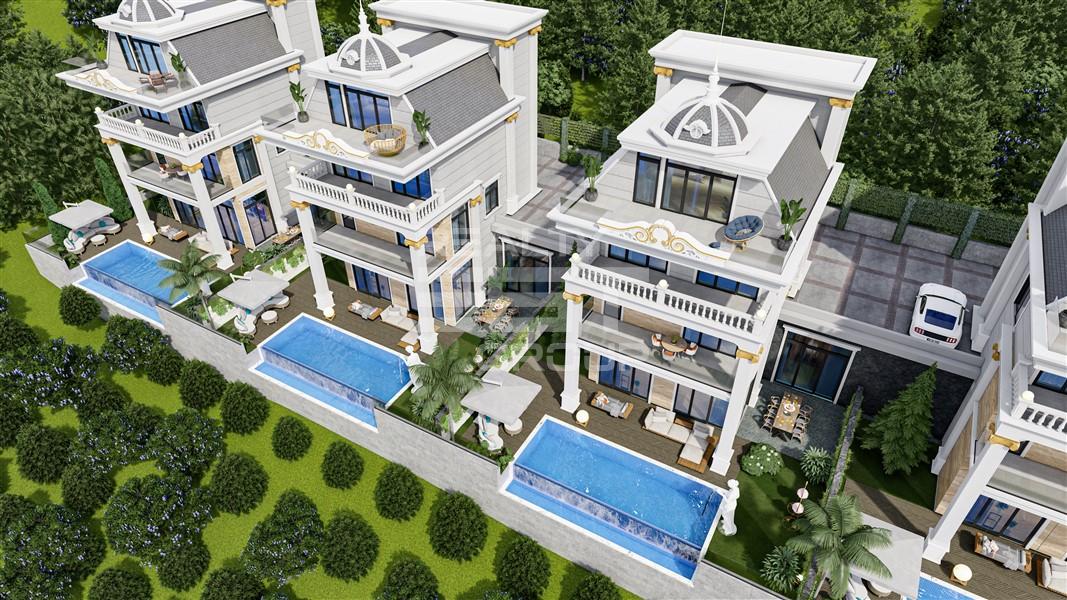 Вилла, Алания, в районе Алания / Центр, 6+1, 349 м², от застройщика - фото 2