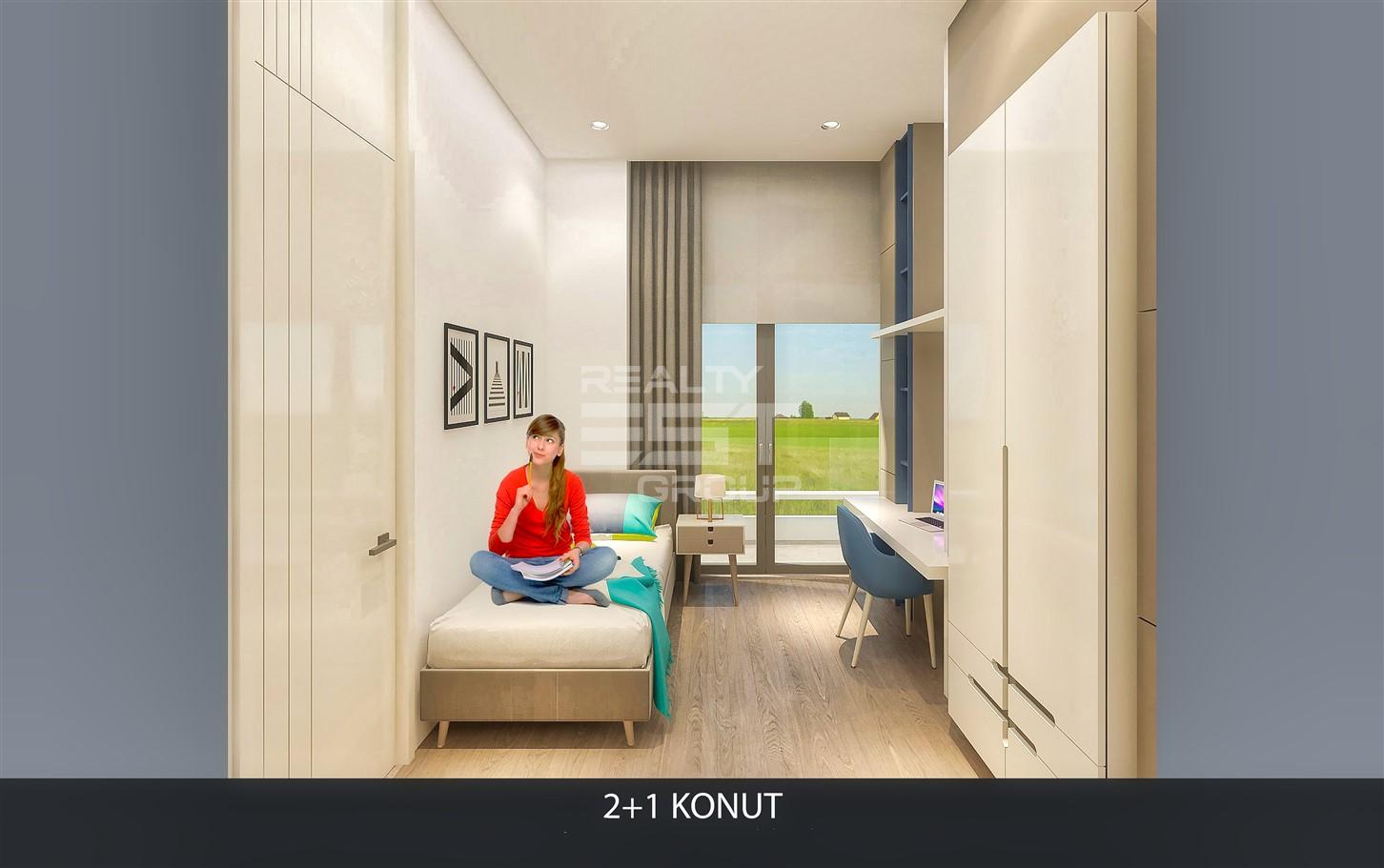 Квартира, Анталия, в районе Алтынташ, 2+1, 113 м², от застройщика - фото 28