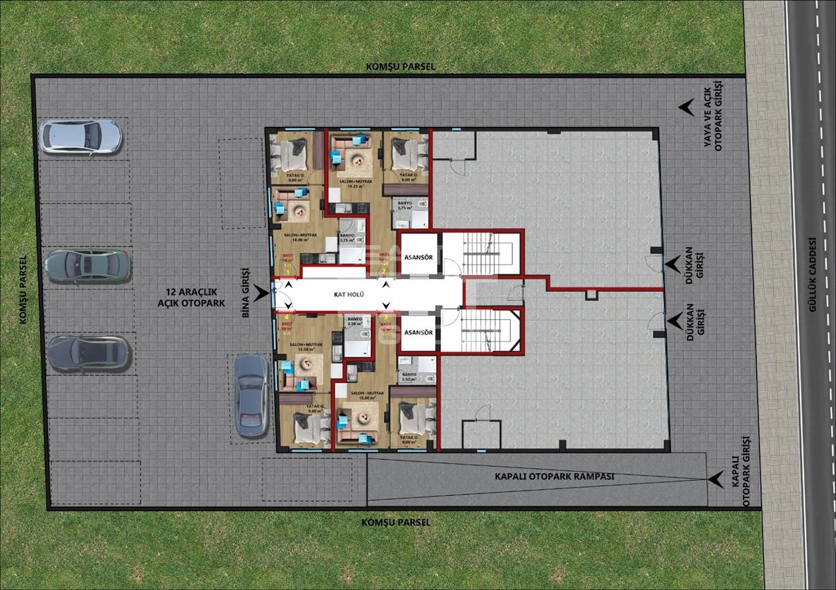 Квартира, Анталия, в районе Анталия / Центр, 1+1, 2+1, 3+1, 4+1, 50-250 м², от застройщика - фото 5