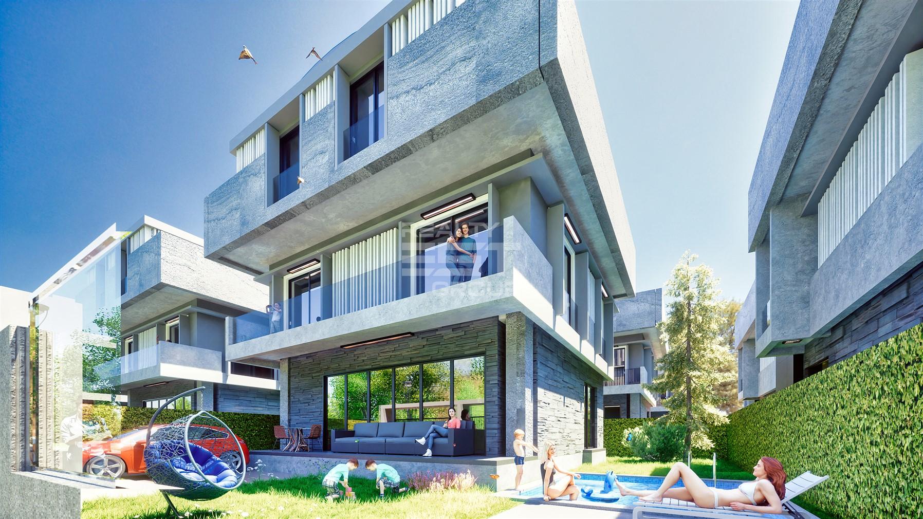 Вилла, Анталия, в районе Алтынташ, 6+1, 280 м², от застройщика - фото 10