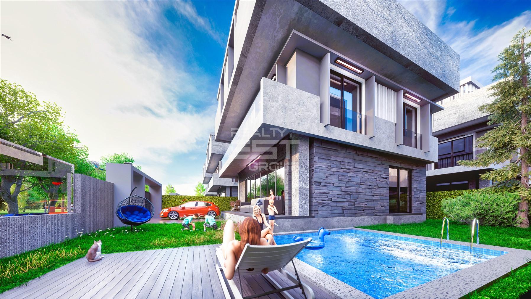 Вилла, Анталия, в районе Алтынташ, 6+1, 280 м², от застройщика - фото 11