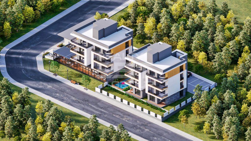 Квартира, Анталия, в районе Алтынташ, 2+1, 96 м², от застройщика