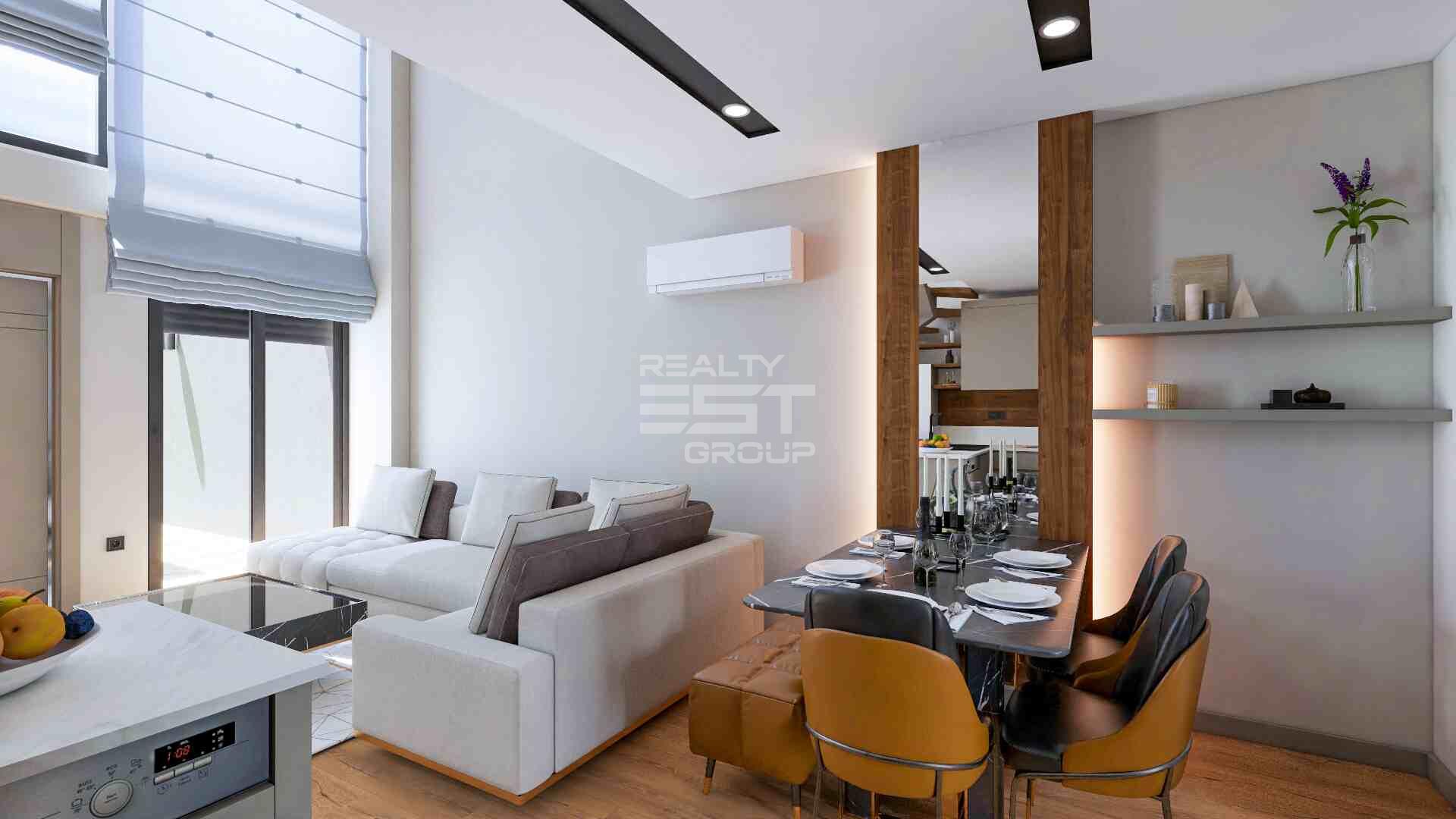 Вилла, Анталия, в районе Кепез, 2+1, 120 м², от застройщика - фото 12