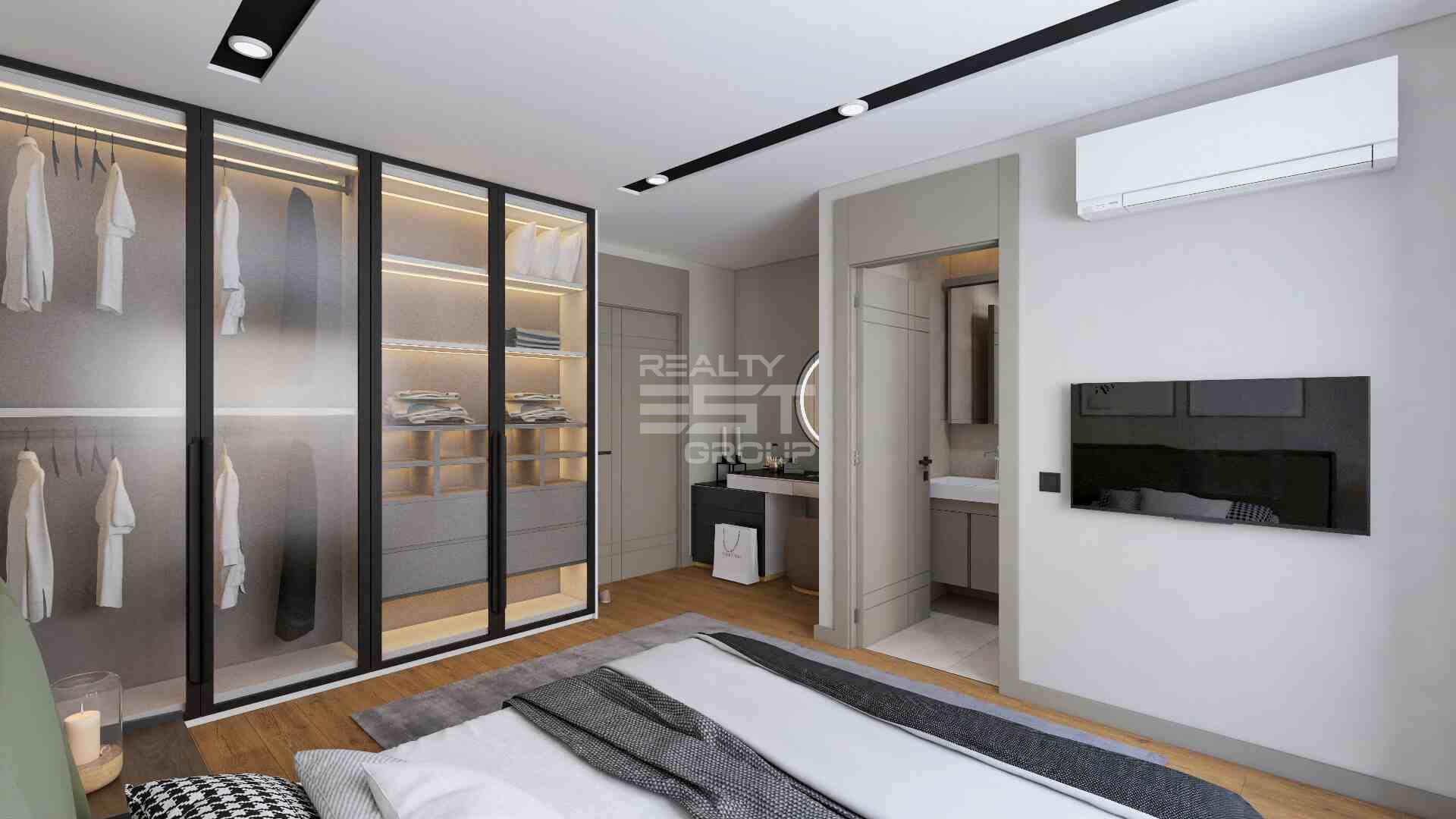 Вилла, Анталия, в районе Кепез, 2+1, 120 м², от застройщика - фото 24