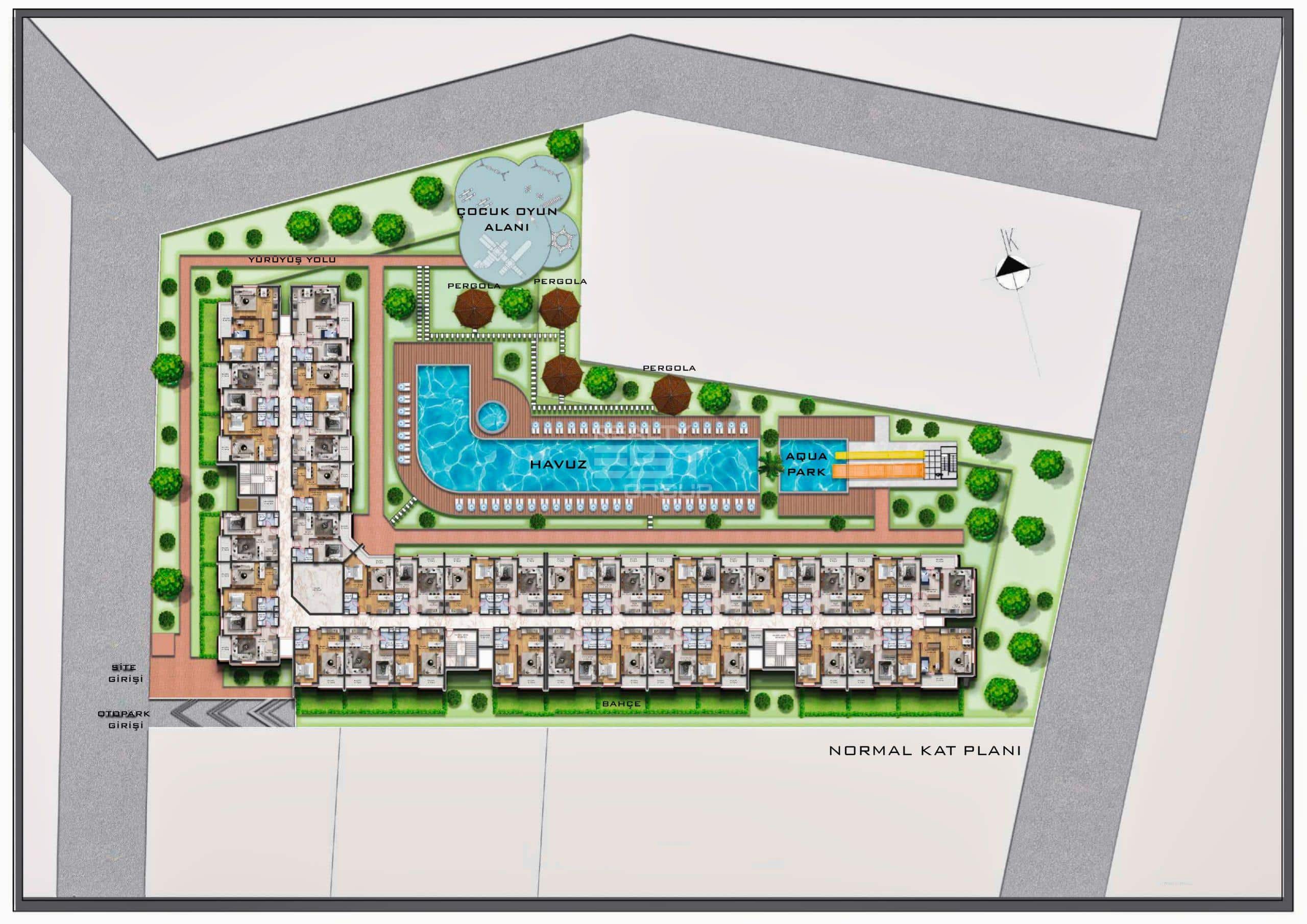 Квартира, Анталия, в районе Коньяалты, 1+1, 2+1, 3+1, 64-170 м², от застройщика - фото 10