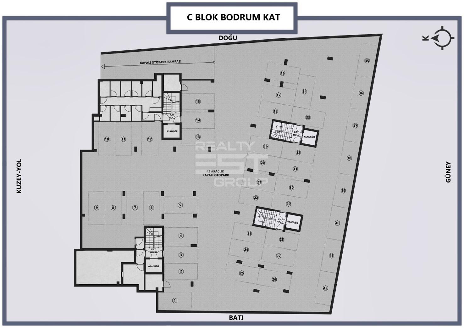 Квартира, Анталия, в районе Анталия / Центр, 1+1, 2+1, 3+1, 4+1, 50-185 м², от застройщика - фото 5