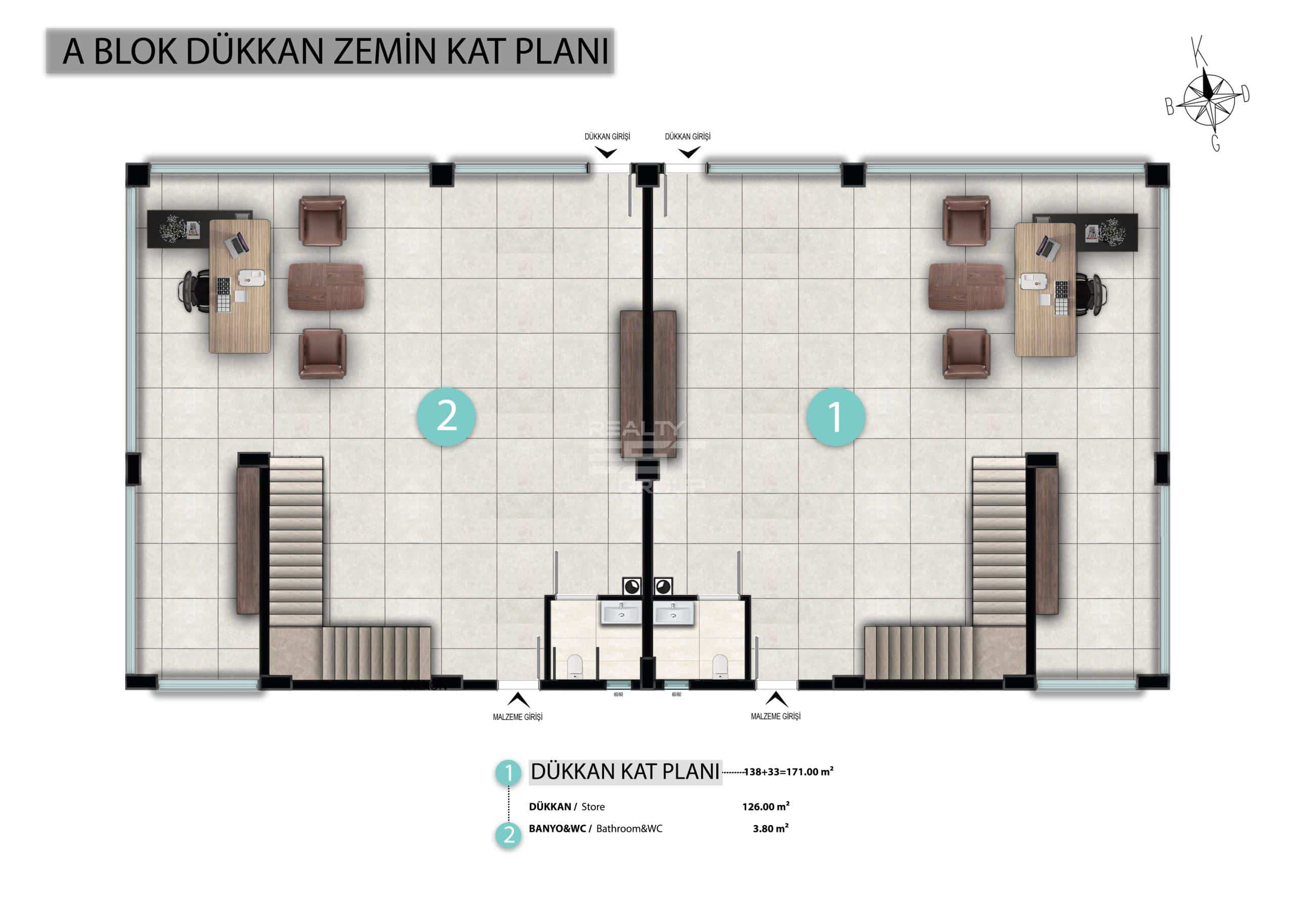 Квартира, Анталия, в районе Коньяалты, 2+1, 3+1, 95-120 м², от застройщика - фото 15