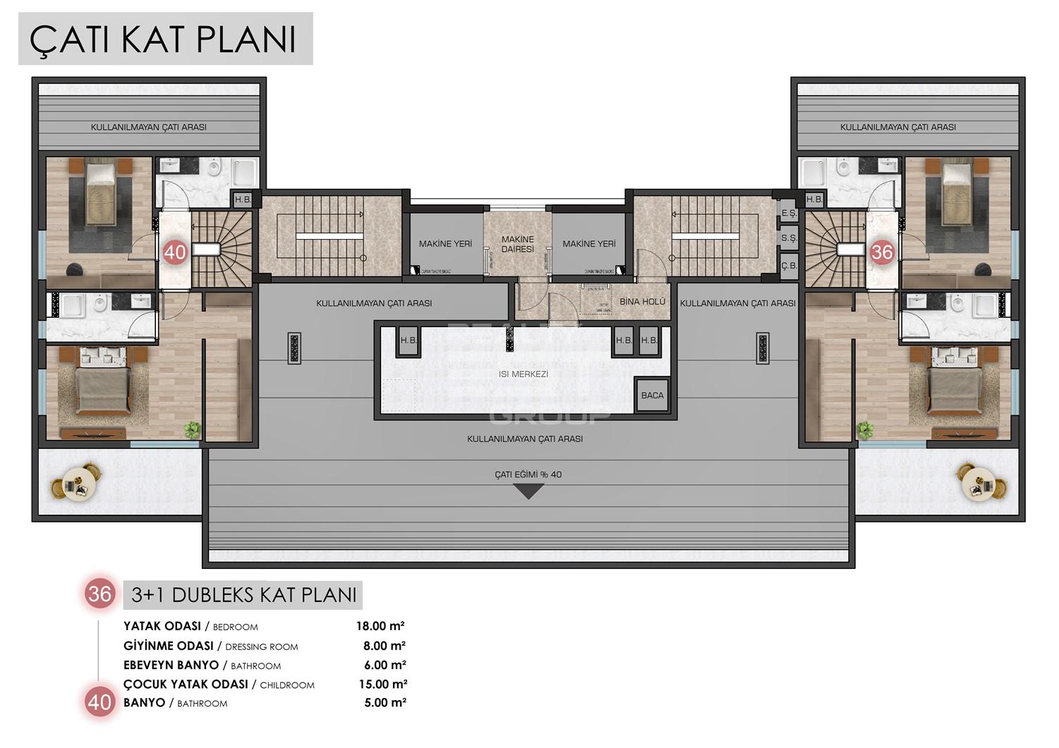 Квартира, Анталия, в районе Лара, 1+1, 2+1, 3+1, 50-150 м², от застройщика - фото 10