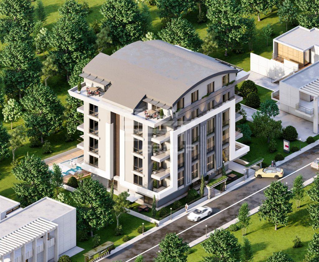 Квартира, Анталия, в районе Коньяалты, 1+1, 2+1, 55-120 м², от застройщика